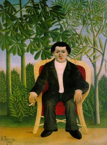 Portret van Joseph Brummer door Henri Rousseau